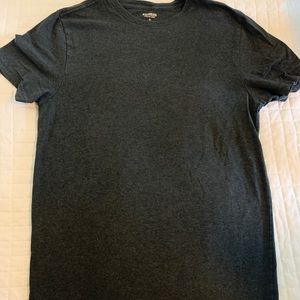 EXPRESS Mens Dark gray short sleeved shirt